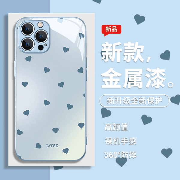 เหมาะสําหรับเคสโทรศัพท์ iPhone IP15 PRO MAX IP11 IP12 PRO minimalist love แฟชั่นกรณี IP6 7 8plus แฟชั่น IPXR IPXS MAX ซิลิโคนเหลวแก้วเคสโทรศัพท์