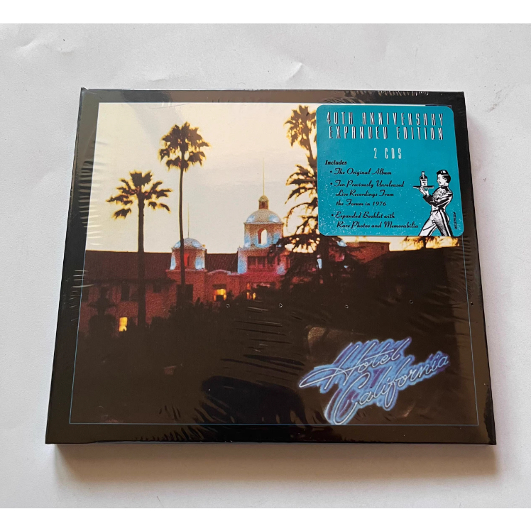 European American Singer CD Eagles Hotel California California Hotel 40th Anniversary Edition 2CD