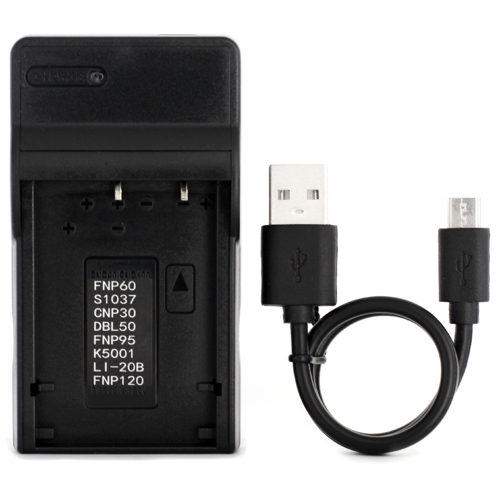 Norifon NP-120 USB Charger สําหรับ Fujifilm FinePix 603, F10, F10 Zoom, F11, F11 Zoom, M603, M603 ซูม