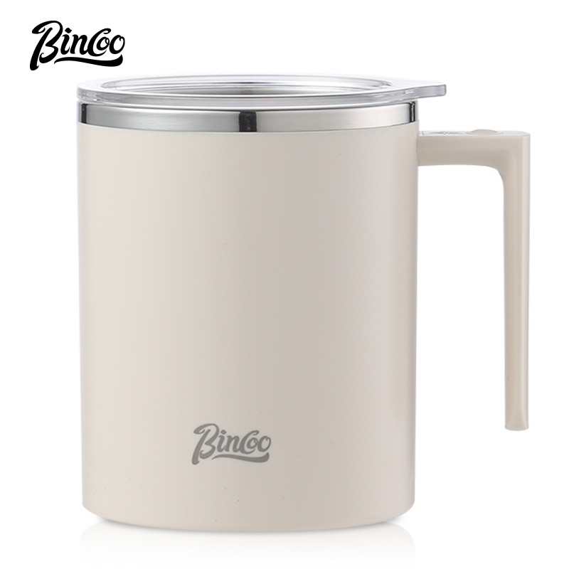 Bincoo ถ ้ วยกวนอัตโนมัติถ ้ วยกาแฟแม ่ เหล ็ กแบบพกพากันน ้ ําความจุขนาดใหญ ่ สําหรับสํานักงานในครัวเรือนและการเดินทาง 360ML