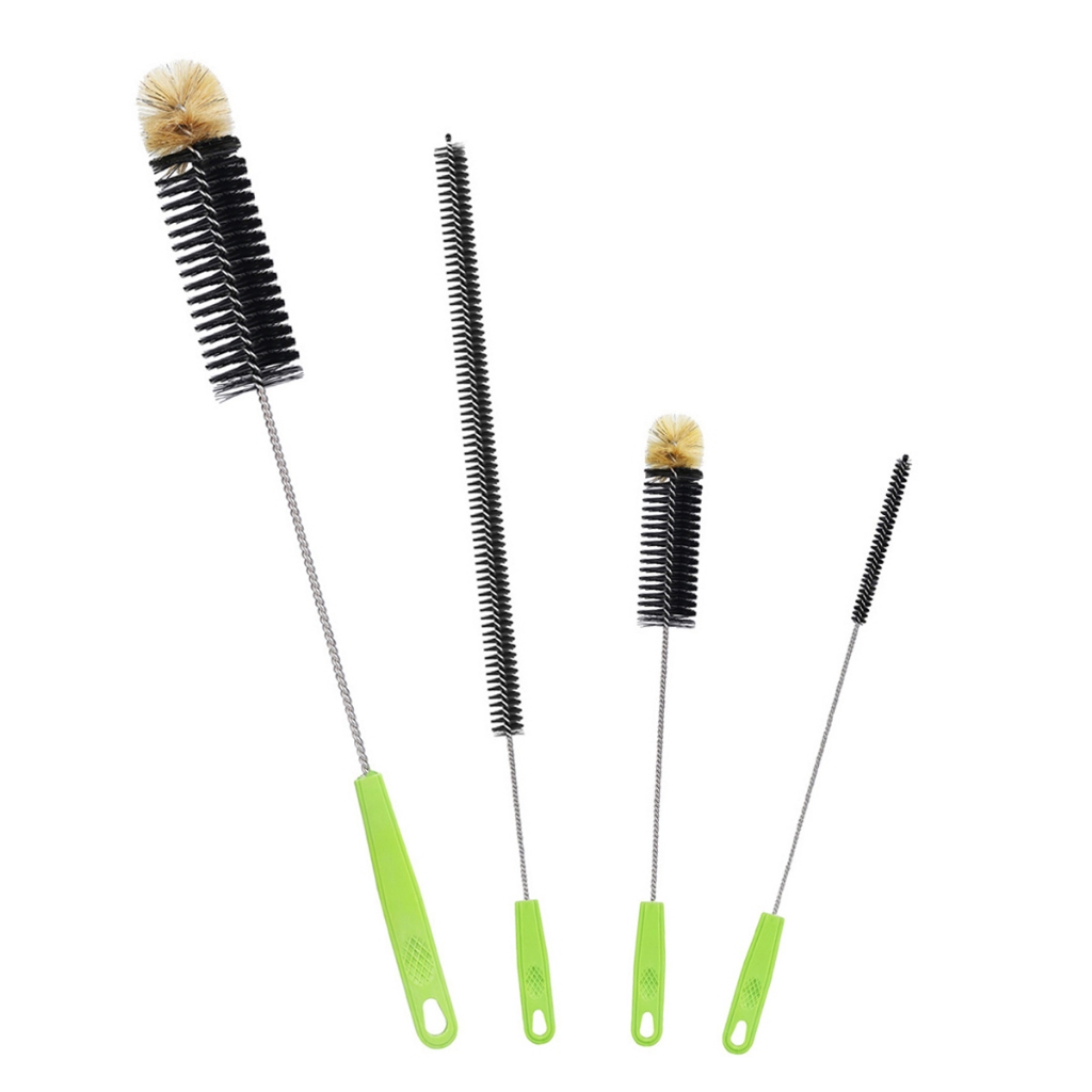 อามิร์ ชุดแปรงทําความสะอาดขวด, 4 ชิ้น, แปรงขวดน้ําด้ามยาว, แปรงทําความสะอาดฟาง, ชุดขัดลวดครัวสําหรับซักผ้า, ท่อ, อุปกรณ์การต้มเบียร์ - รูปที่ 6