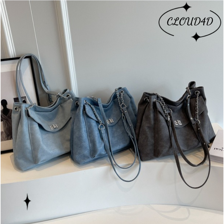 2024 พร้อมส่งจากไทย กระเป๋าสะพายข้าง2สายช่องใส่ของเยอะ S031