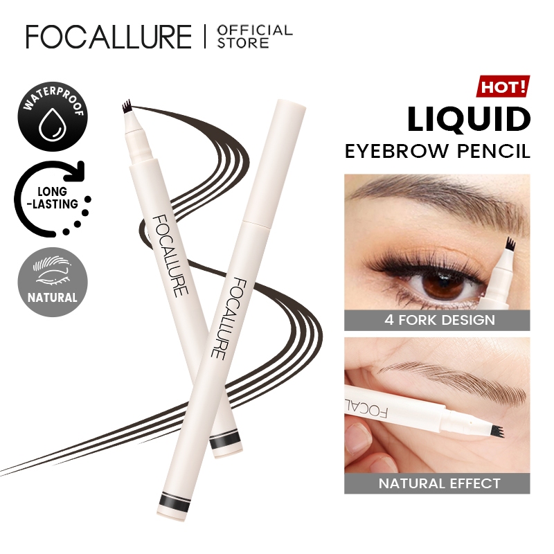 Focallure ดินสอเขียนคิ้วเนื้อเหลวกันน้ํา 4