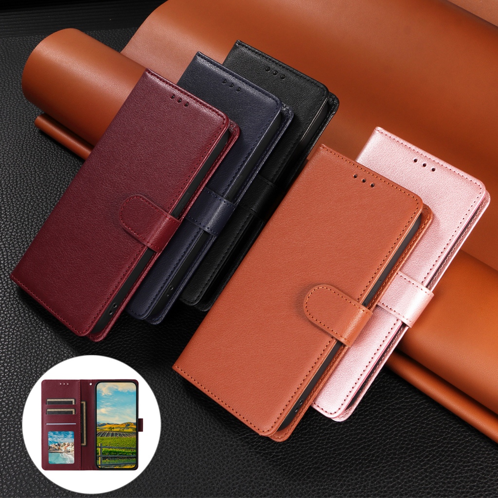 เคส Case for Huawei Y5 Lite Y9 2019 Y6 Prime 2018 Y7 Y7a Y5p Y6p Y7p Y8p Nova 2i 3i 7i 3e 4e P30 Lite P20 Proเคสฝาพับ เคสเปิดปิด โทรศัพท์หนัง PU ซิลิโคน TPU นิ่ม ฝาพับ พร้อมช่องใส่บัตร และสายคล้อง สําหรับ Flip Cover Leather Wallet With Card Slots Strap