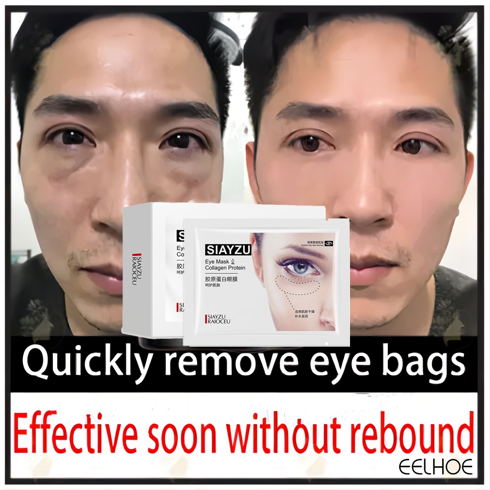 รับประกันอย่างเป็นทางการsayzu Collagen Eye Mask ลบความหมองคล้ําและกระเป๋าด้วย Gold Moisturizing Anti-Aging Whitening Skin Care