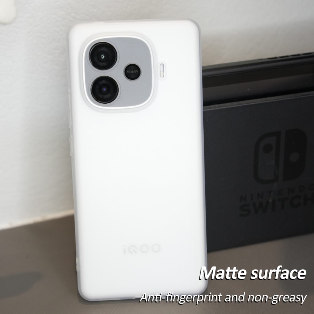 สําหรับ Vivo IQOO Z9 Z9x Turbo Plus 5G ปลอกนุ่มโปร่งแสง Matte Ultra-thin เคสโทรศัพท์ฝาครอบ - รูปที่ 2