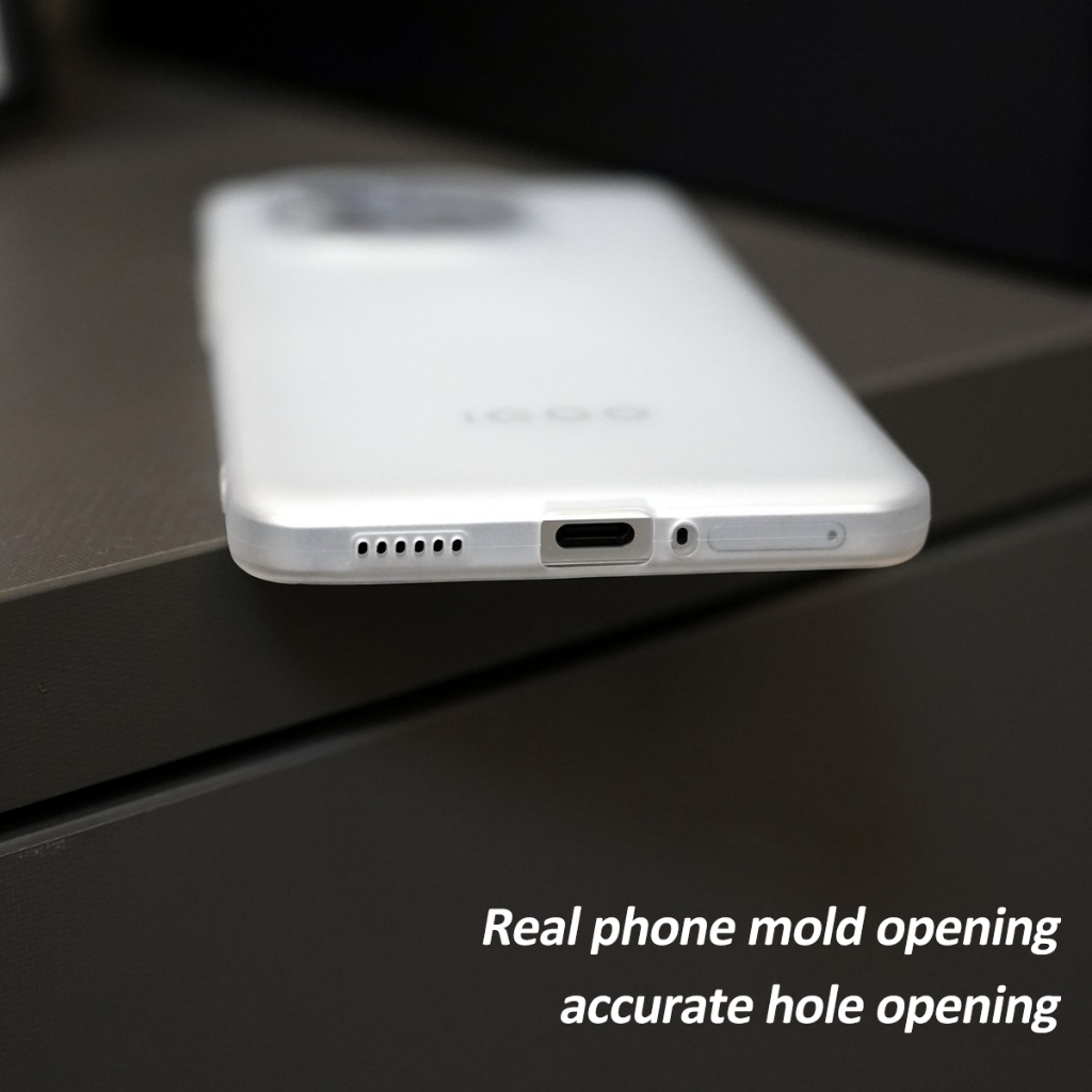 สําหรับ Vivo IQOO Z9 Z9x Turbo Plus 5G ปลอกนุ่มโปร่งแสง Matte Ultra-thin เคสโทรศัพท์ฝาครอบ - รูปที่ 6