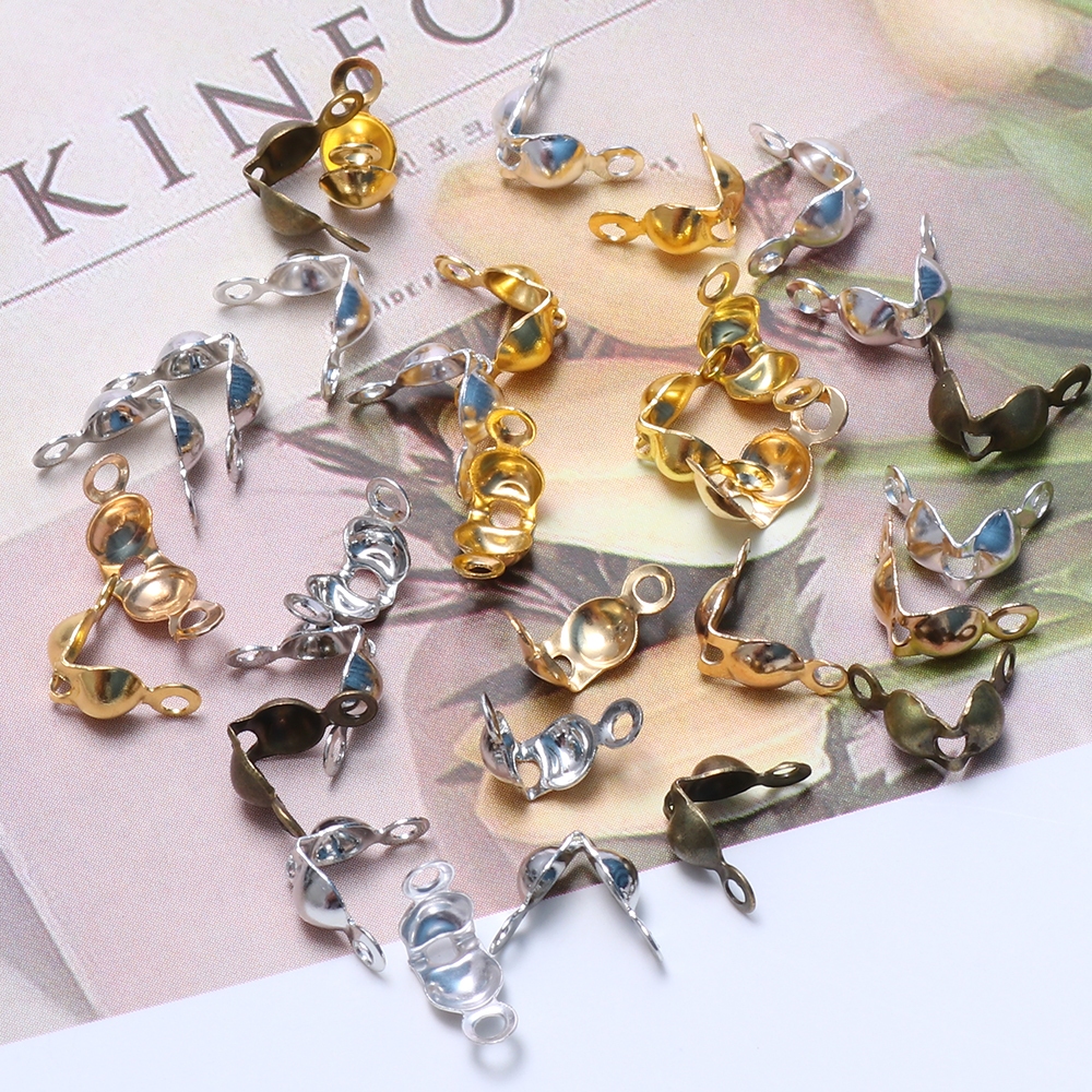 100 ชิ้นการเชื่อมต่อ Spirking Ball Chain อุปกรณ์เสริมหัวเข็มขัด Crimping ลูกปัดสําหรับ Diy เครื่องประดับทํา