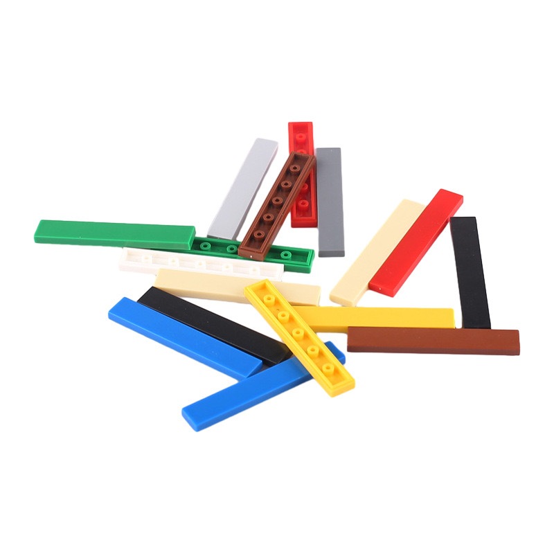 10pcs MOC ประกอบอนุภาค 6636 ขนาด 1x6 อิฐกระเบื้องแบนเรียบ 1*6 Building Blocks DIY การศึกษา Creative ของเล่นเด็กสําหรับ wedo2.0 อิฐ