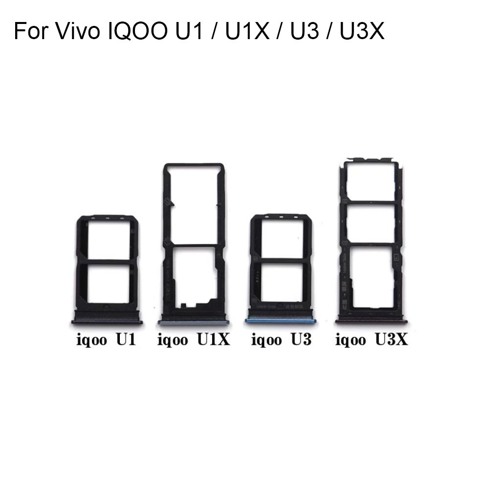 สําหรับ Vivo IQOO U1 U1X ใหม่ทดสอบดีซิมการ์ดผู้ถือถาดช่องเสียบการ์ดสําหรับ Vivo IQOO U3 U3X ซิมการ์ด