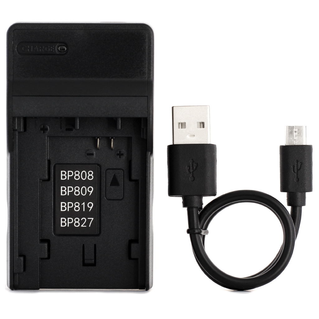 Norifon BP-808 USB Charger สําหรับ Canon FS100, FS200, FS300, LEGRIA HF G10, LEGRIA HF G25