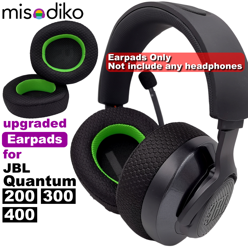 Misodiko อัพเกรดหูฟังเปลี ่ ยนสําหรับ JBL Quantum 400, 300, 200 หูฟัง