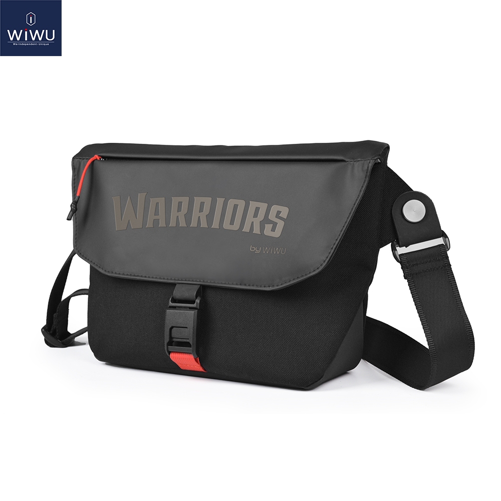 Wiwu กระเป๋าสะพายผู้ชาย กระเป๋าแล็ปท็อปกันน้ําสําหรับ Macbook สูงถึง 11 นิ้ว กระ