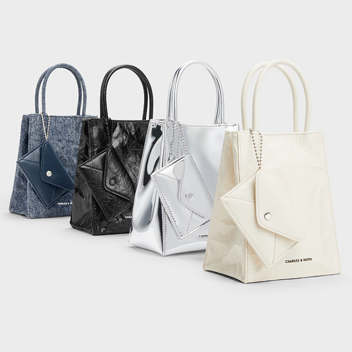 [ ของขวัญ 520 ] CNK สินค ้ าใหม ่ CK2- 30782347 ถุงกระดาษพับกระเป ๋ าแม ่ เหล ็ ก