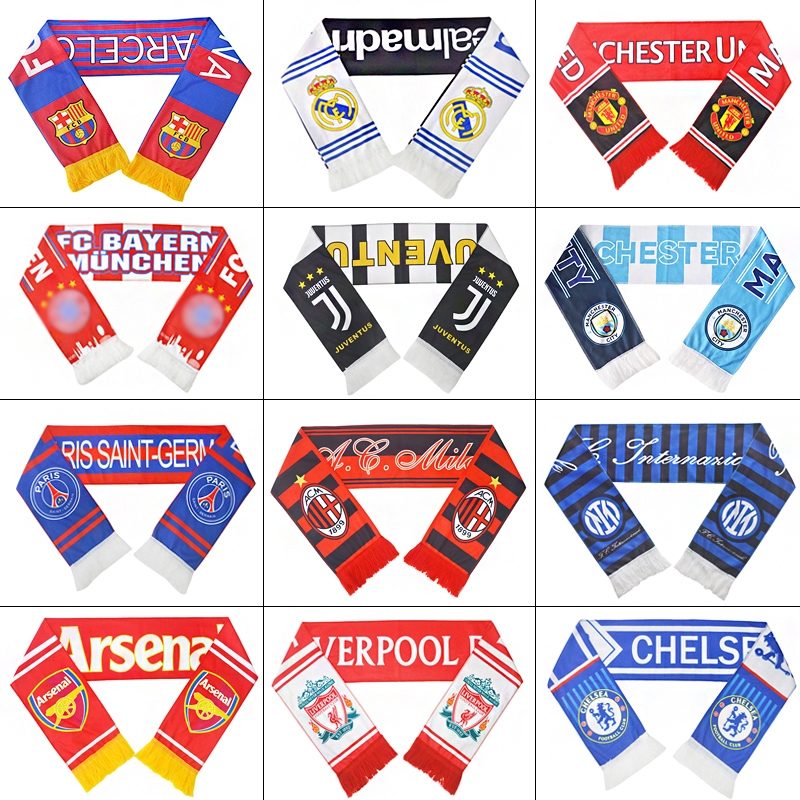 ใหม่ พร้อมส่ง ผ้าพันคอ ลายทีมฟุตบอล Liverpool MU ธงแห่งการเฉลิมฉลอง ของขวัญจากแฟนๆ 2024 ถ้วยยุโรป