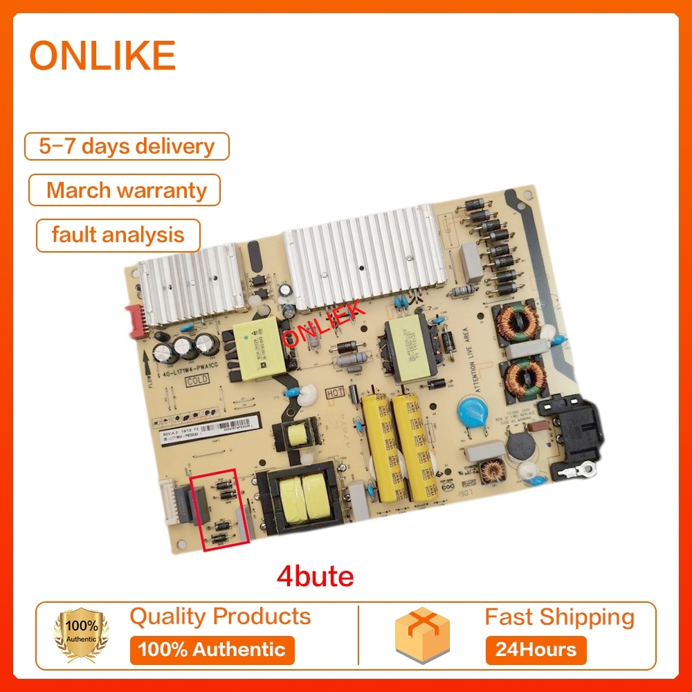 90 % Original TCL 65P6 65V2 Power Board 40-L171W4-PWA1CG H4-PWA1CG