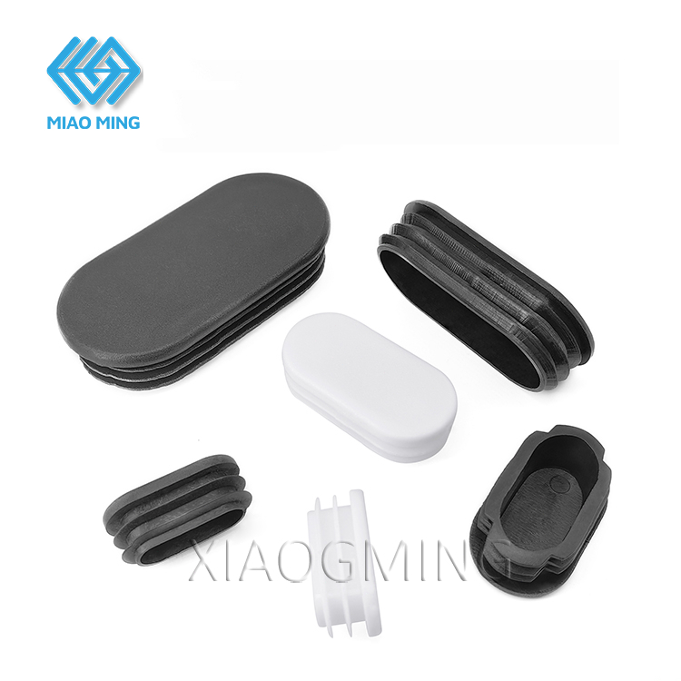 10-200มม วงรี รูปร่าง เฟอร์นิเจอร์ขาพลาสติกแผ่นยางเท้าหมวกโต๊ะเก้าอี้เท้ากลวงปกปลายหมวกท่อภายในยางหมวกว่างเปล่าปลายหมวก