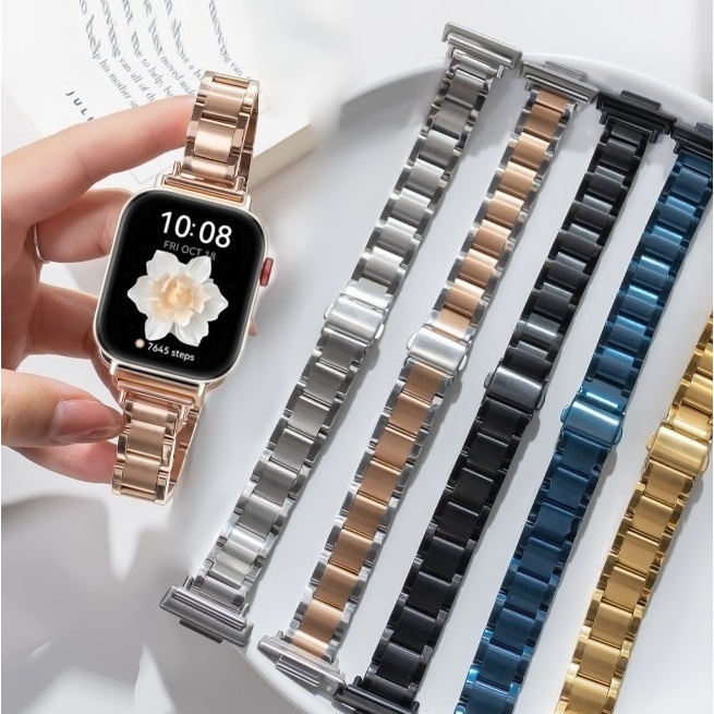 Elegant Stainless Steel Strap for Huawei watch Fit 4 สาย Huawei watch Fit 4 Pro สายนาฬิกา Huawei Wat