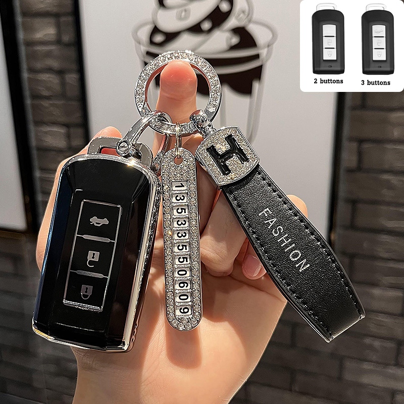 2/3 ปุ ่ ม Mitsubishi Mirage/Pajero/Atrage/Triton/Outlander/ASX Remote ฝาครอบกุญแจรถพวงกุญแจที ่ ใส ่ กุญแจป ้ องกันการสูญหายป ้ ายทะเบียน ราคา ถูกที่สุด ดีลบีเคเค แกลเลอรีภาพที่ 9