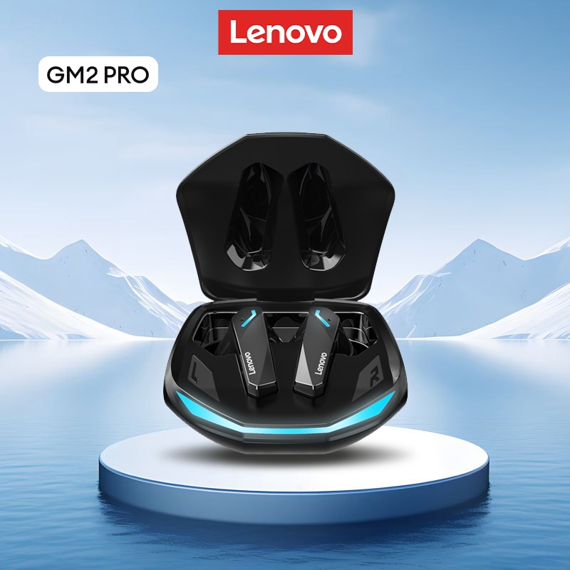 Lenovo GM2 PRO หูฟังเกมมิ่งบลูทูธ กันน้ํา หูฟังบลูทูธตัดเสียงรบกวน คุณภาพเสียงสมาร์ททัช HIFI