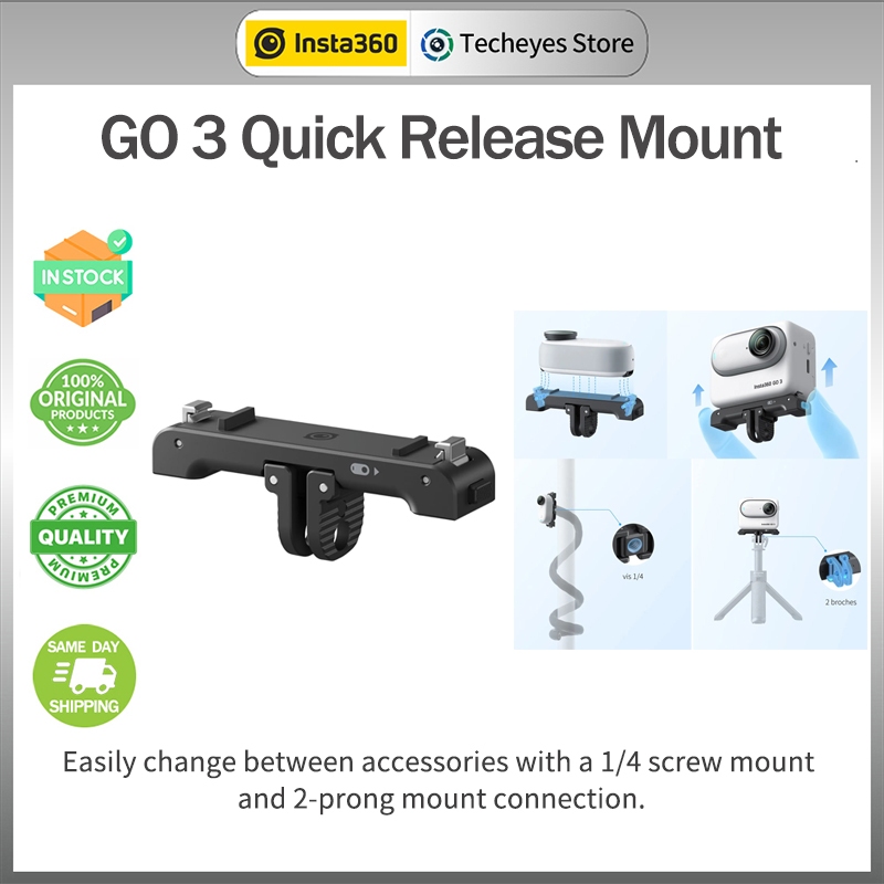 Insta360 GO 3 Quick Release Mount for Insta360 GO 3 Camera