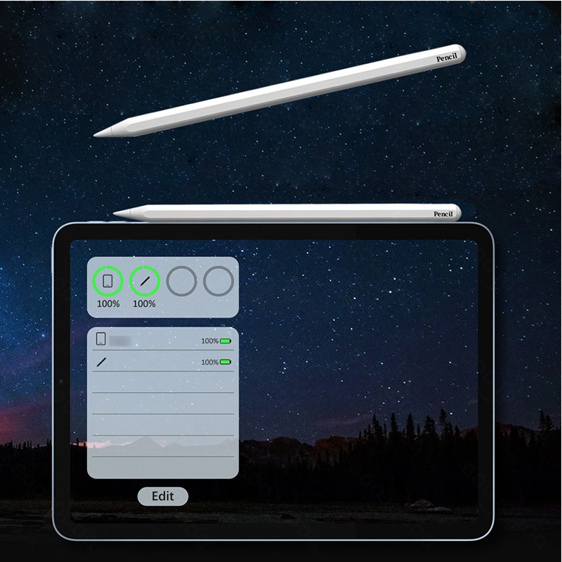 ปากกาสไตลัสสําหรับ Apple Pencil 21 iPad ดินสอสําหรับ Apple Pencil 21 ชาร ์ จไร ้ สายสไตลัสเอียงความดันปาล ์ มปฏิเสธ Stylus