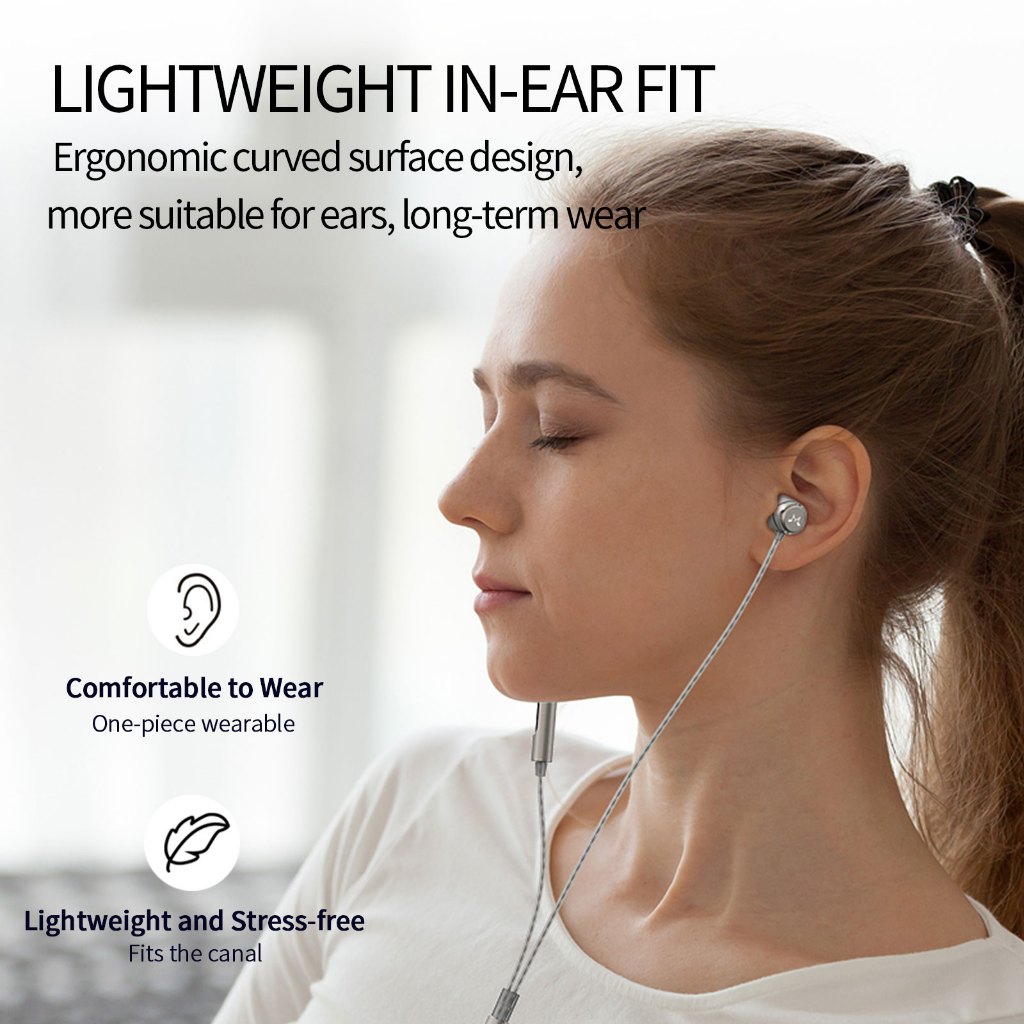 Original SoundMAGIC E11D Type-C หูฟังชนิดใส ่ ในหูสําหรับ Samsung Galaxy S21 หมายเหตุ 20 10 + S20 ไมโครโฟนแบบมีสาย Volume Contro 2 สี
