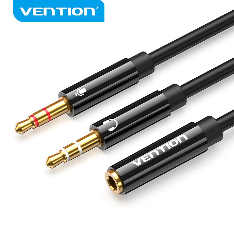 Vention Audio Splitter อะแดปเตอร ์ หูฟังสําหรับคอมพิวเตอร ์ Mic Y Splitter ชุดหูฟังไปยังอะแดปเตอร ์ PC Vention Audio Splitter อะแดปเตอร ์ หูฟังสําหรับคอมพิวเตอร ์ Mic Y Splitter ชุดหูฟังไปยังอะแดปเตอร ์ PC ชุดหูฟัง PC อะแดปเตอร ์ BBTBYTOP