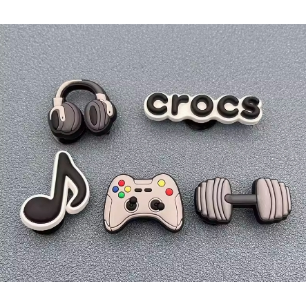 ใหม ่ Jibbitz/Jibbitz สําหรับ crocs/Jibbitz/jibbits/ jibbit Charm/Music seriesSET