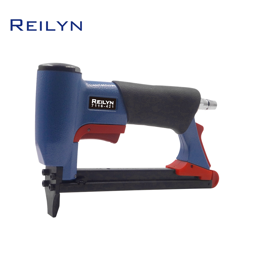 Pneumatic Staple Gun 7116,22 Gauge 71 Series 3/8 นิ้วมงกุฎรับ 1/4 นิ้วยาว 5/8 นิ้ว Air Cushioning St