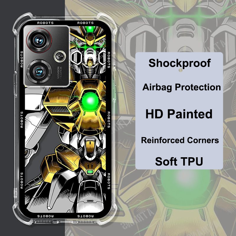 สําหรับ Nubia Z50S คริสตัลสําหรับ Nubia Z50 HD ทาสี Air กระเป๋า 360 ป้องกัน Matte กลับสําหรับ Nubia 