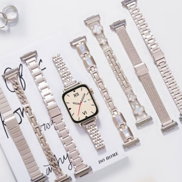 All Starlight Metal for Huawei watch Fit 5 สาย Huawei watch Fit 5 Pro สายนาฬิกา สาย Huawei Watch Fit 4 Strap Metal Huawei Fit4 สาย Huawei Fit4 Pro Strapสาย Huawei fit 3 Strap สาย Huawei watch fit 3 Strap Huawei Watch Fit 2 / FIT4 / Huawei Fit 5 Strap