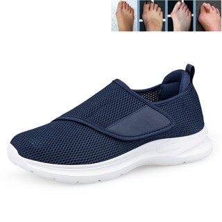 ผู้ชายหรือผู้หญิงเบาหวานรองเท้าฤดูร้อนระบายอากาศบวมเท้ารองเท…