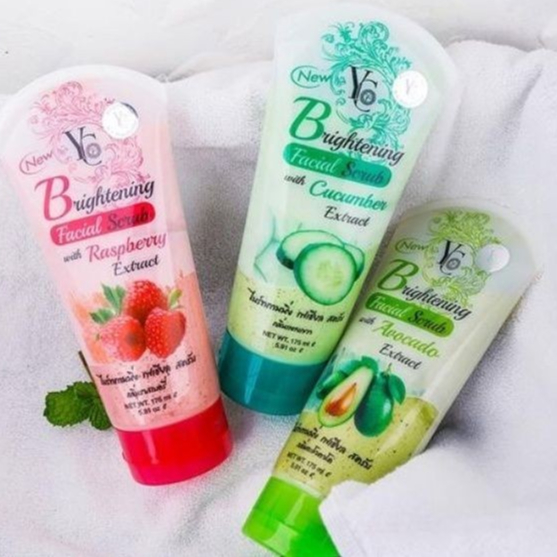 Wash Whitening Skin Thailand YC Scrub 175ml Whitening Skin Rejuvenating Exfoliating Clean Face Available