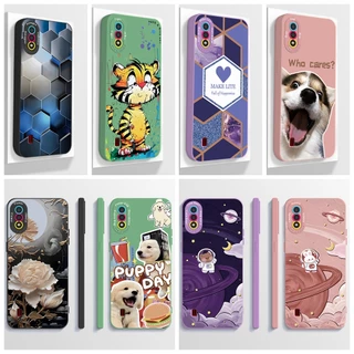 สําหรับ Samsung A01 A02 เคสโทรศัพท ์ Softcase ซิลิโคนเหลว Protector Smooth กันกระแทกกันชนออกแบบใหม ่