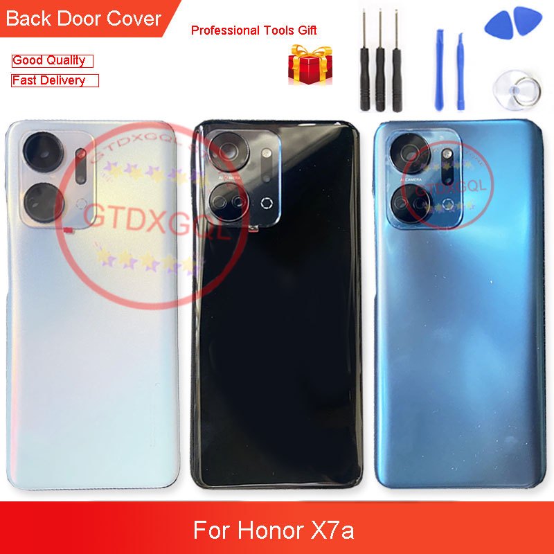 ใหม่สําหรับ Honor X7a RKY-LX1, RKY-LX2, RKY-LX3 ปกหลังด้านหลังด้านหลังฝาครอบ