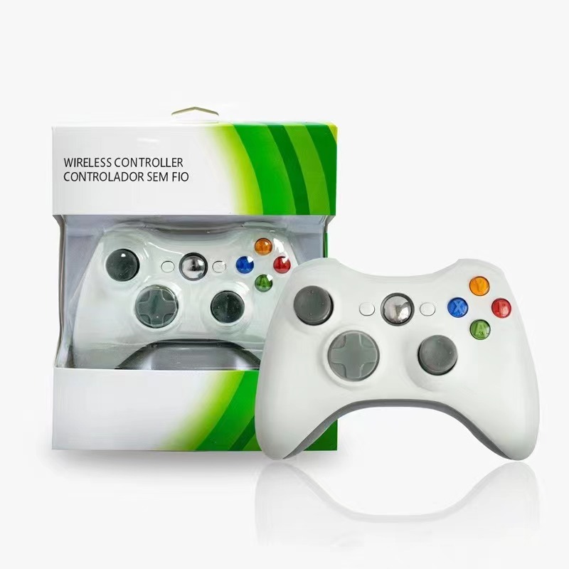 มาใหม ่ OEM Microsoft Xbox 360 แบบมีสาย / ไร ้ สาย/PC Controller Black/White
