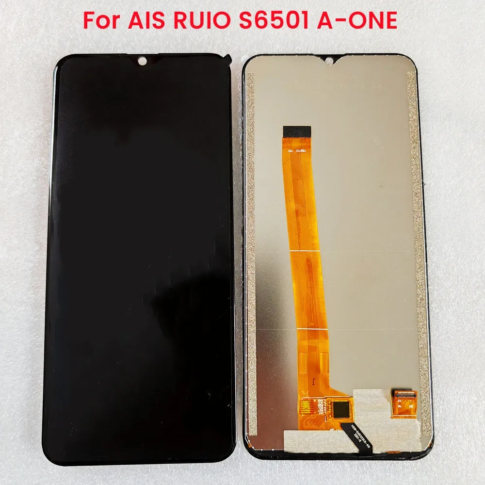 สําหรับ AIS RUIO S6501 A-ONE หน้าจอ LCD สําหรับ AIS RUIO S6501 จอแสดงผล Touch Screen Digitizer Assem