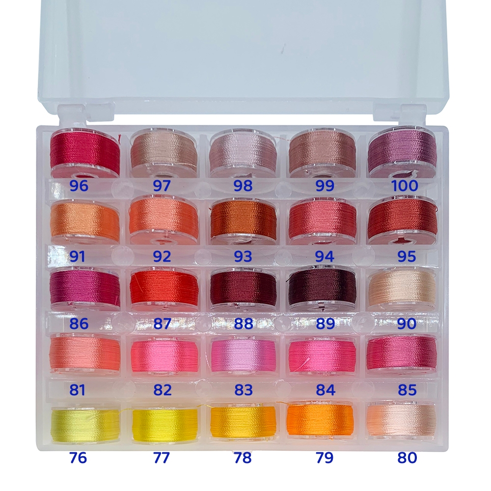 ด้ายเย็บปักถักร้อยทําด้วยมือ ทําเอง เย็บ 25 สีด้ายเย็บปักถักร้อยเย็บวัสดุงานฝีมืออุปกรณ์เย็บผ้า - รูปที่ 6