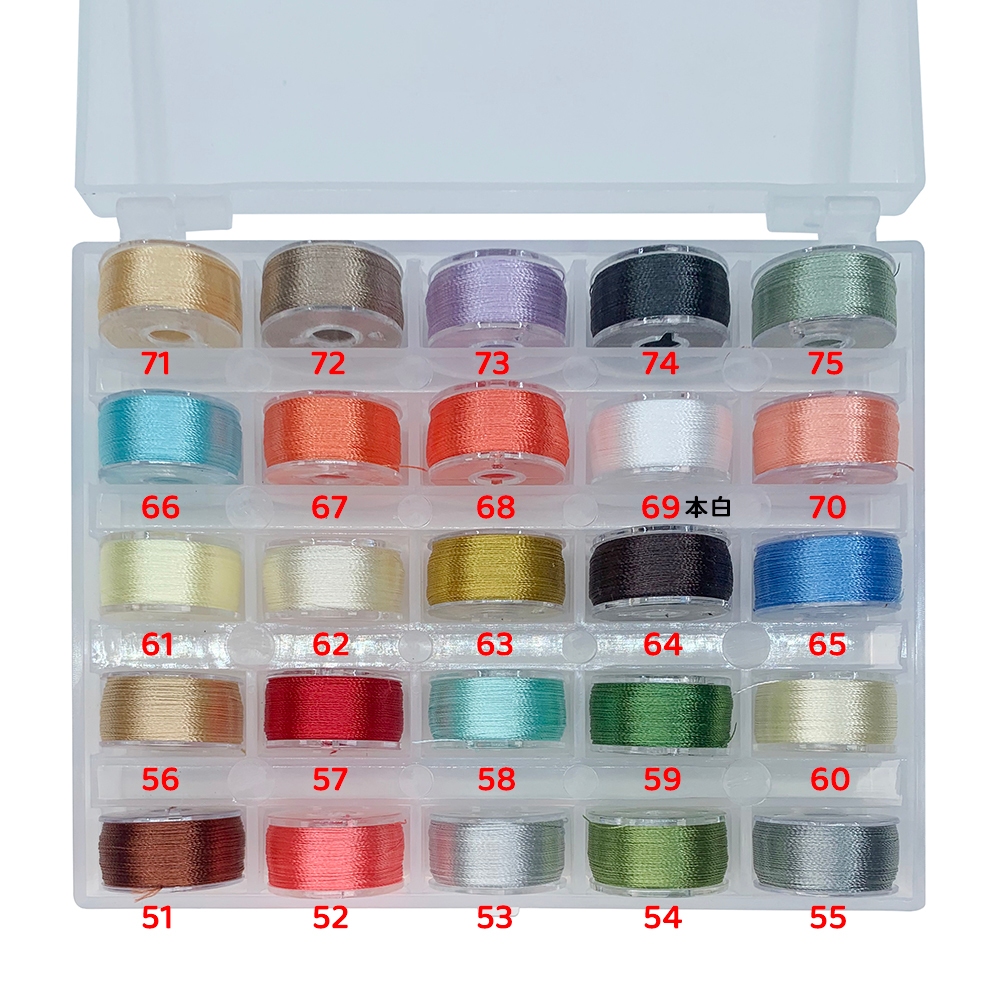 ด้ายเย็บปักถักร้อยทําด้วยมือ ทําเอง เย็บ 25 สีด้ายเย็บปักถักร้อยเย็บวัสดุงานฝีมืออุปกรณ์เย็บผ้า - รูปที่ 5