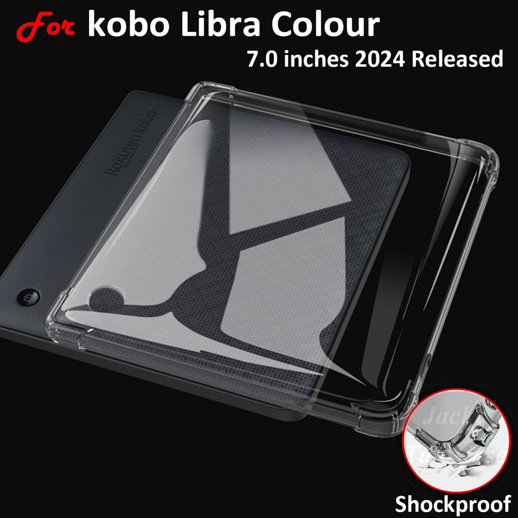 สำหรับ Kobo Libra Colour 7.0นิ้ว 2024 สี Color E-Book เคสซิลิโคนเคส TPU นิ่มกันกระแทก