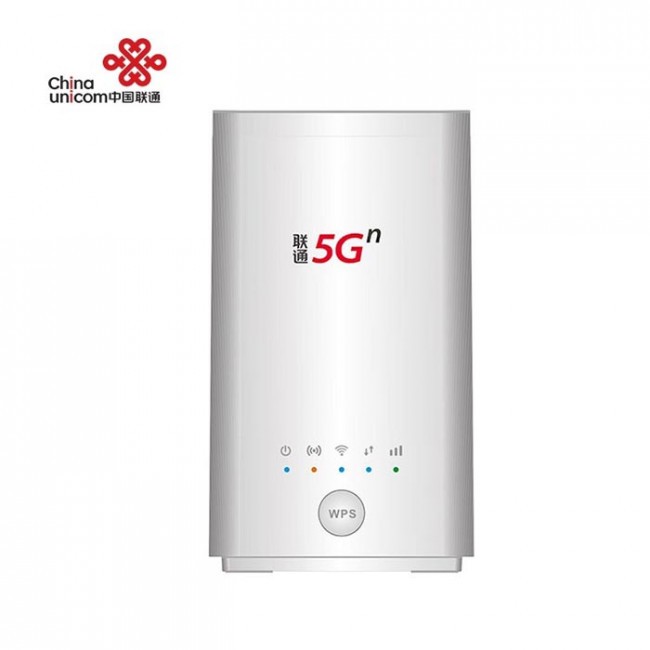 China Unicom 5G CPE VN007+ 2.3Gbps Sim Slot Router Mesh Wifi 5G CPE Modem Wireless Router