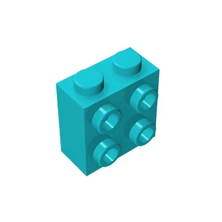 10pcs Moc อิฐดัดแปลง 1x2x1 2/3 พร้อม Studs บน 1 ด้านข้าง Building Blocks 22885 DIY Enlighten ใช้งานร่วมกับประกอบของเล่นสร้างสรรค์สําหรับ wedo2.0 อิฐ