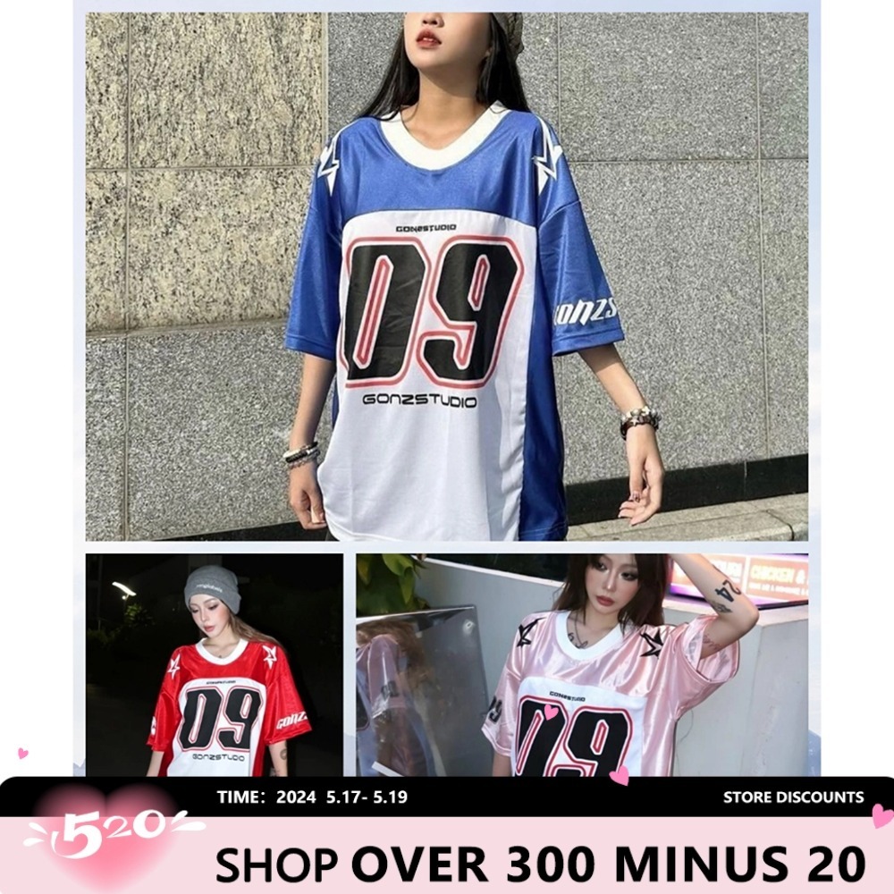 (Available) เสื้อยืดลําลอง แฟชั่นฤดูร้อ สําหรับสตรี 2024ลื่นใส่สบายไม่อับชื้น