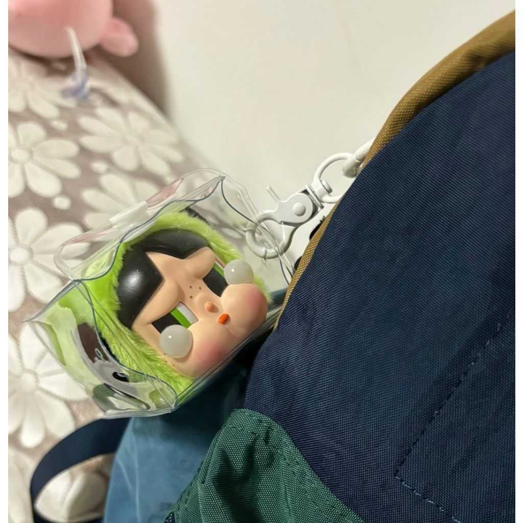 Crybaby กล ่ องพีวีซีใสของสะสมออแกไนเซอร ์ จัดเก ็ บคลาสสิกกระเป ๋ าสี ่ เหลี ่ ยมจี ้ กันน ้ ํา