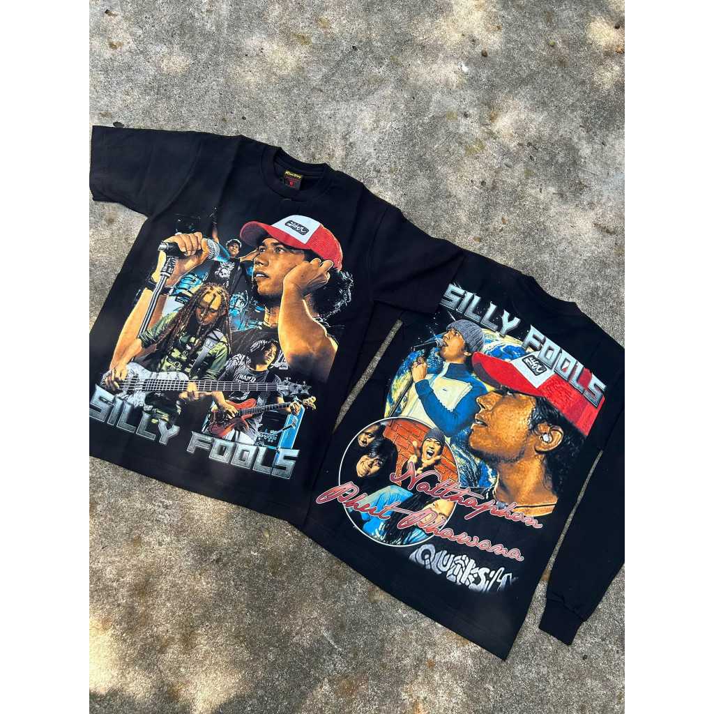 เสื้อ Silly Fools Bootleg T-shirt ผ้าCotton 100% ใส่ได้ ทั้ง ชาย ใส่สบาย ไม่หด ไม่ย้