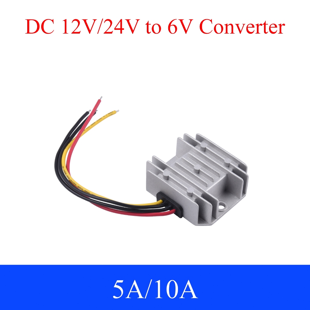 Dc 12 V/24 V ถึง 6 V/19 V 5A/10A15A/20 V Power Converter IP68 ป้องกันรถ Buck Regulator ขั้นตอนลงโมดูลแหล่งจ่ายไฟแรงดันไฟฟ้าสําหรับจอแสดงผล LED อัตโนมัติแหล่งจ่ายไฟ