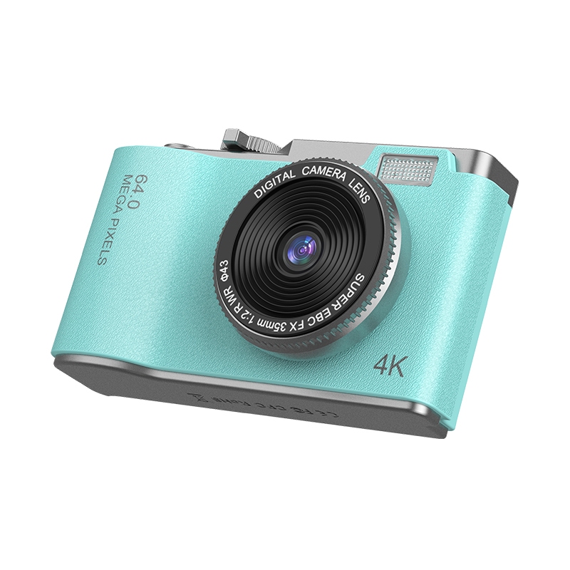 Yjs LK-003 ใหม่ CCD สไตล์แฟชั่น Retro กล้องเด็ก, HD นักเรียนเด็กกล้องดิจิตอลแบบพกพา