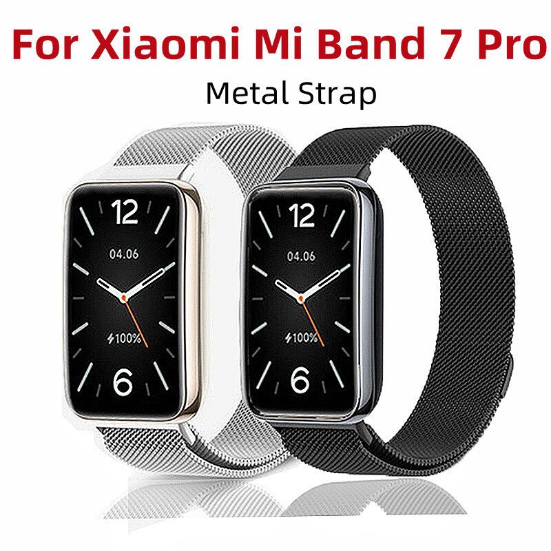 สายโลหะสําหรับ Xiaomi Mi Band 7 Pro สร้อยข้อมือสกรูสแตนเลสสําหรับ Xiaomi Mi Band 7Pro Mi Band 7 Pro 