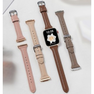 Elegant Slim Leather Strap For Huawei watch Fit 5 สาย Huawei watch Fit 5 Pro สายนาฬิกา Huawei Watch Fit 4 สาย Band For Huawei Fit 3 สาย Huawei Fit3 / huawei watch fit new สาย huawei watch fit SE Strap Smart Watch สาย Huawei Fit4 สาย Huawei Fit5 Pro Strap